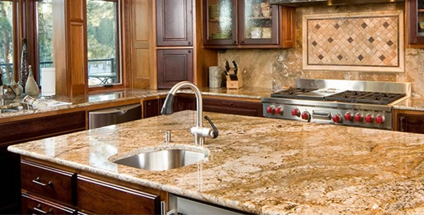 Granite countertop installation